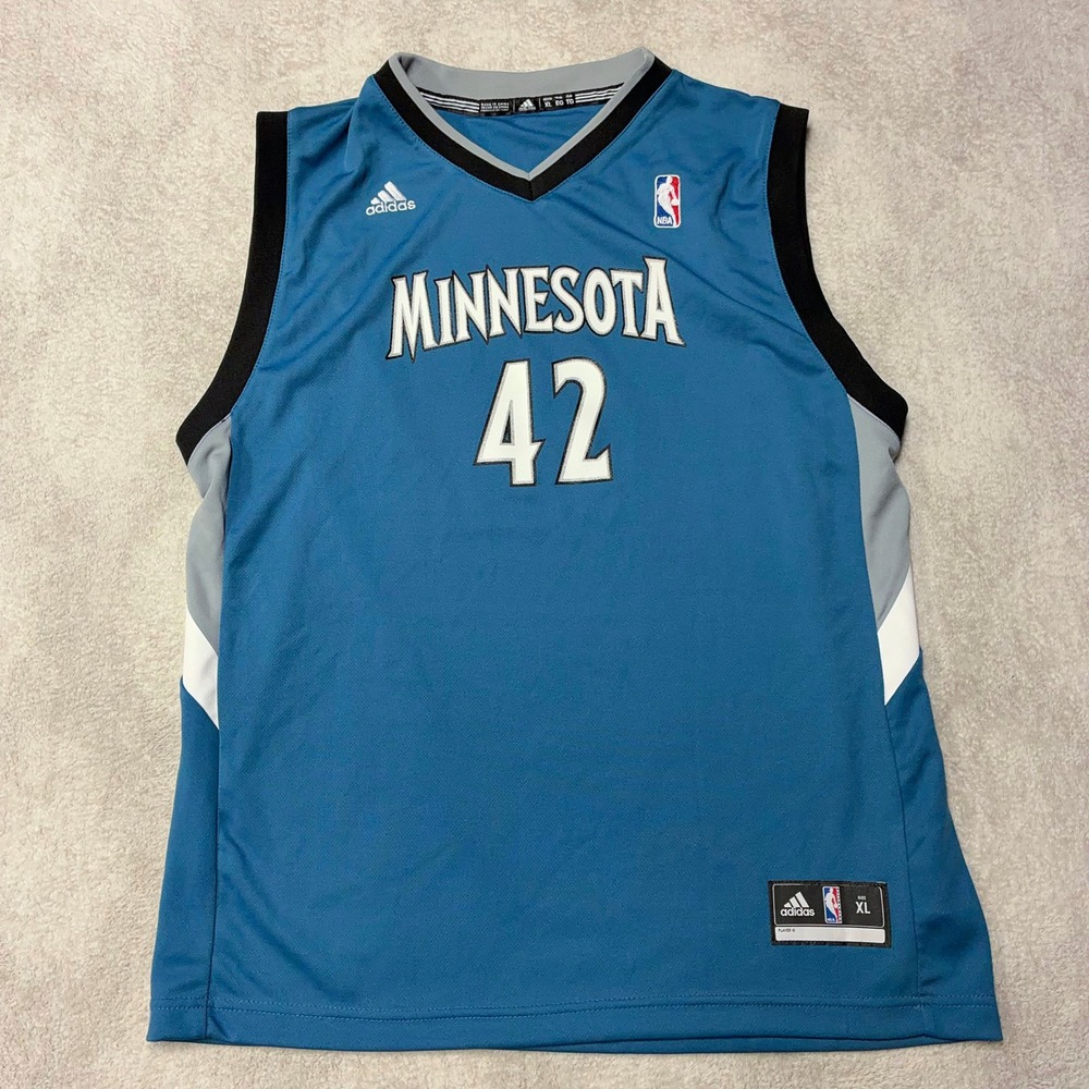 Adidas Minnesota Timberwolves Kevin Love Blue NBA Jersey 42 Mens XL